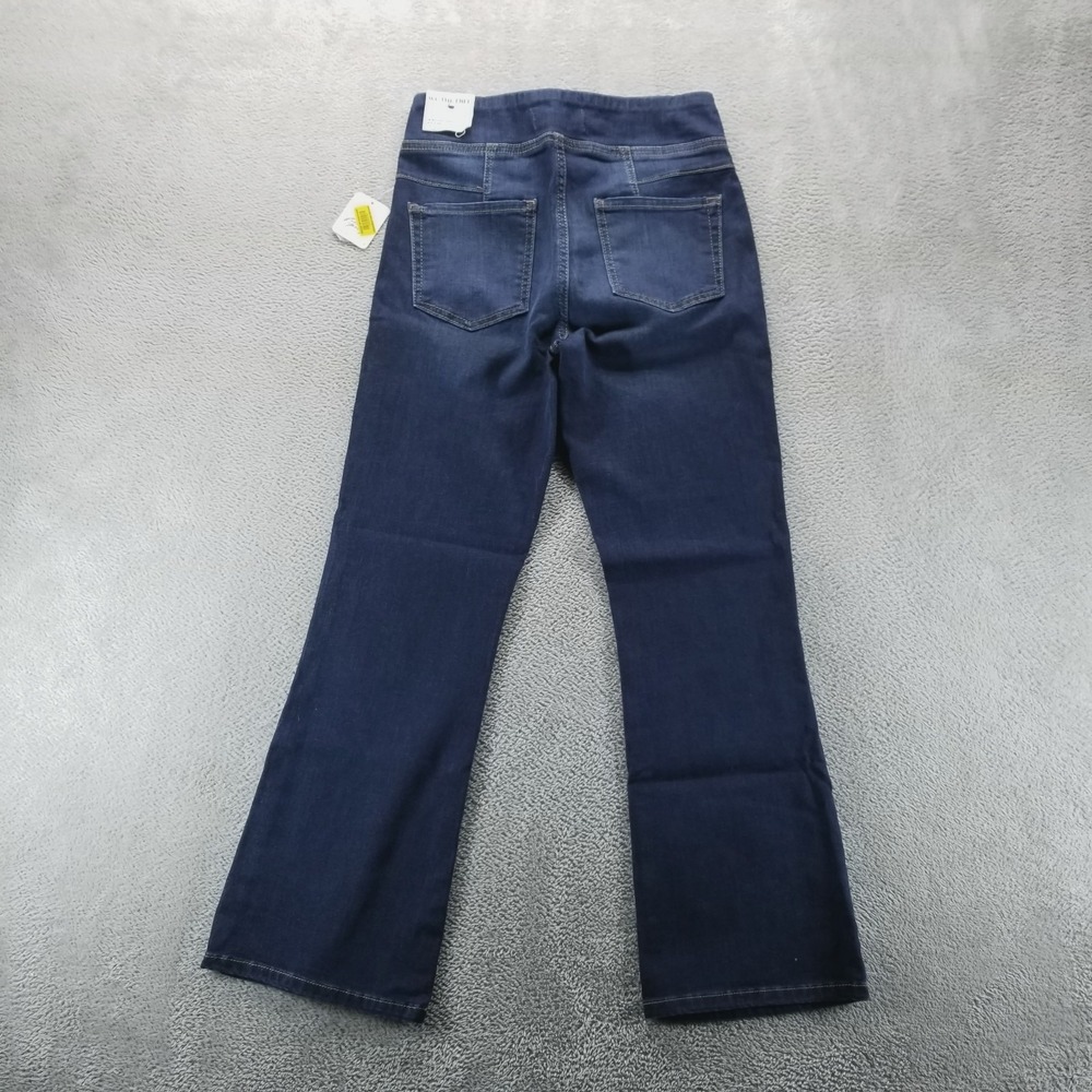 We The Free Jeans Womens XS Blue Crop Bootcut Mid Rise In My Feelings Pullon - Picture 2 of 10